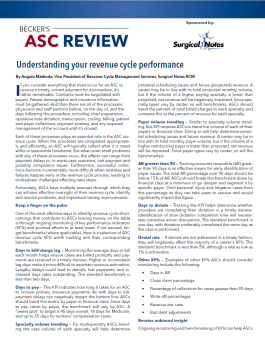Understanding Your Revenue Cycle Performance